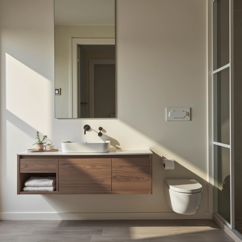 2. Floating Vanities