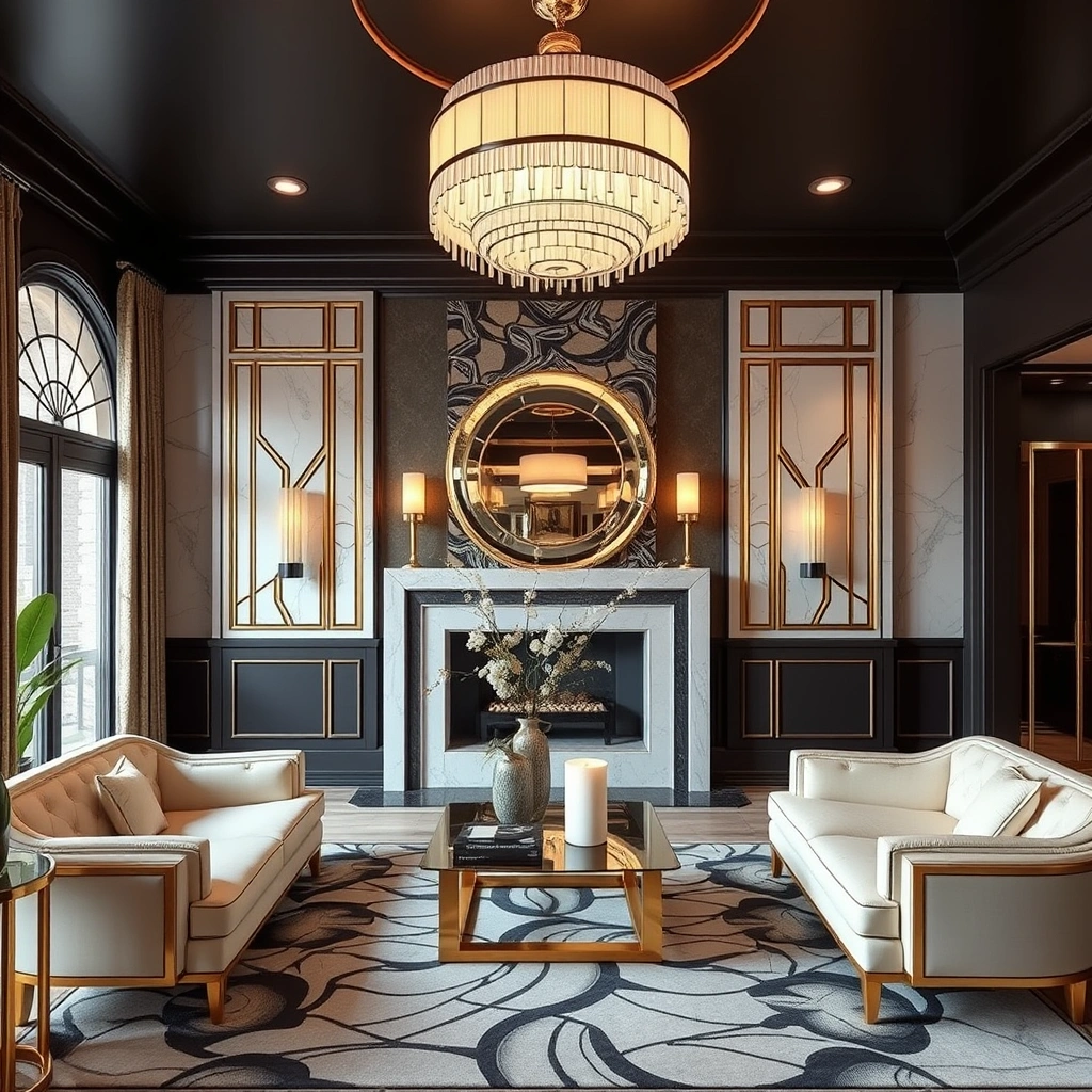 8. Art Deco Elegance