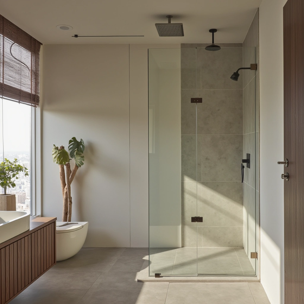 16. Minimalist Shower