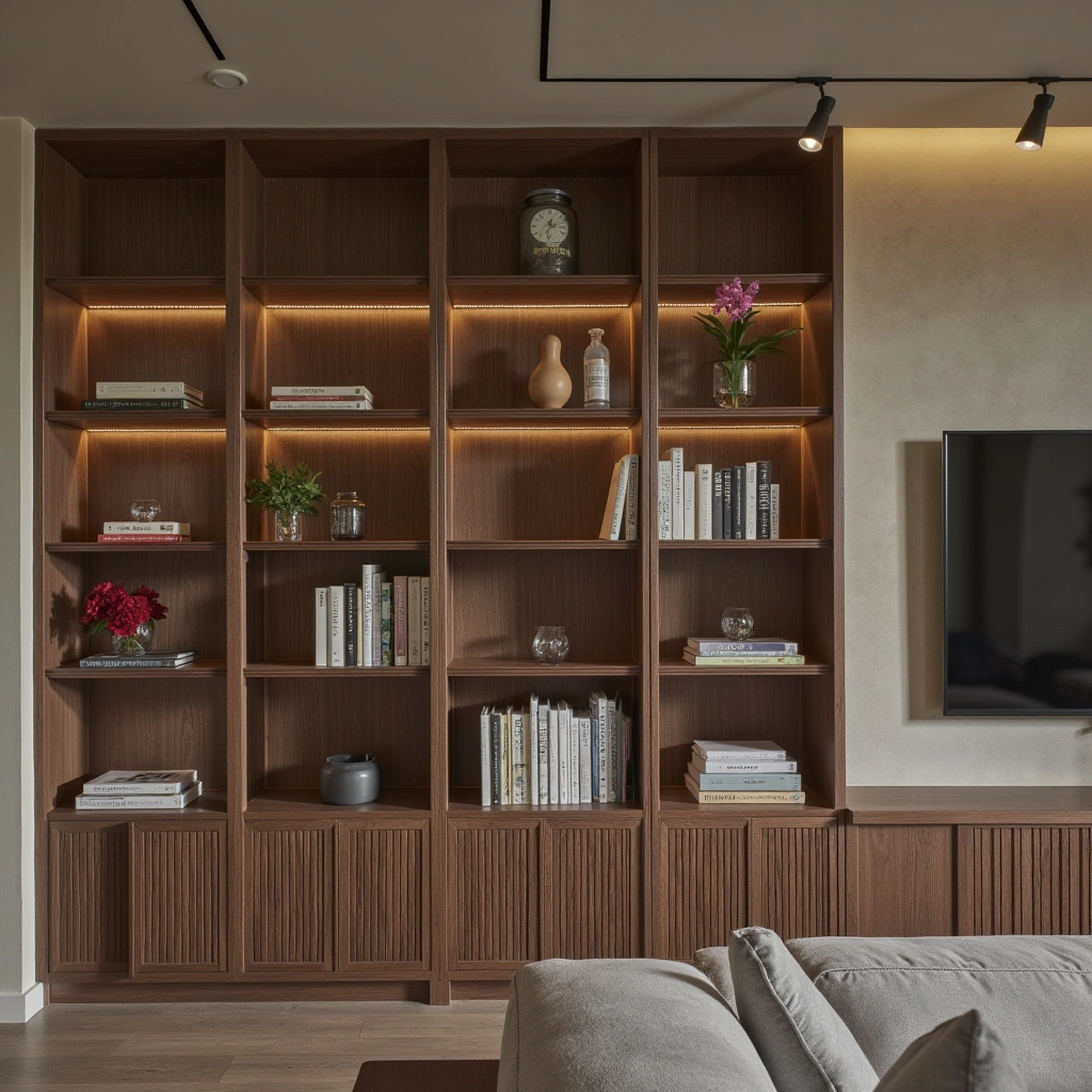 18. Glamorous Bookshelves