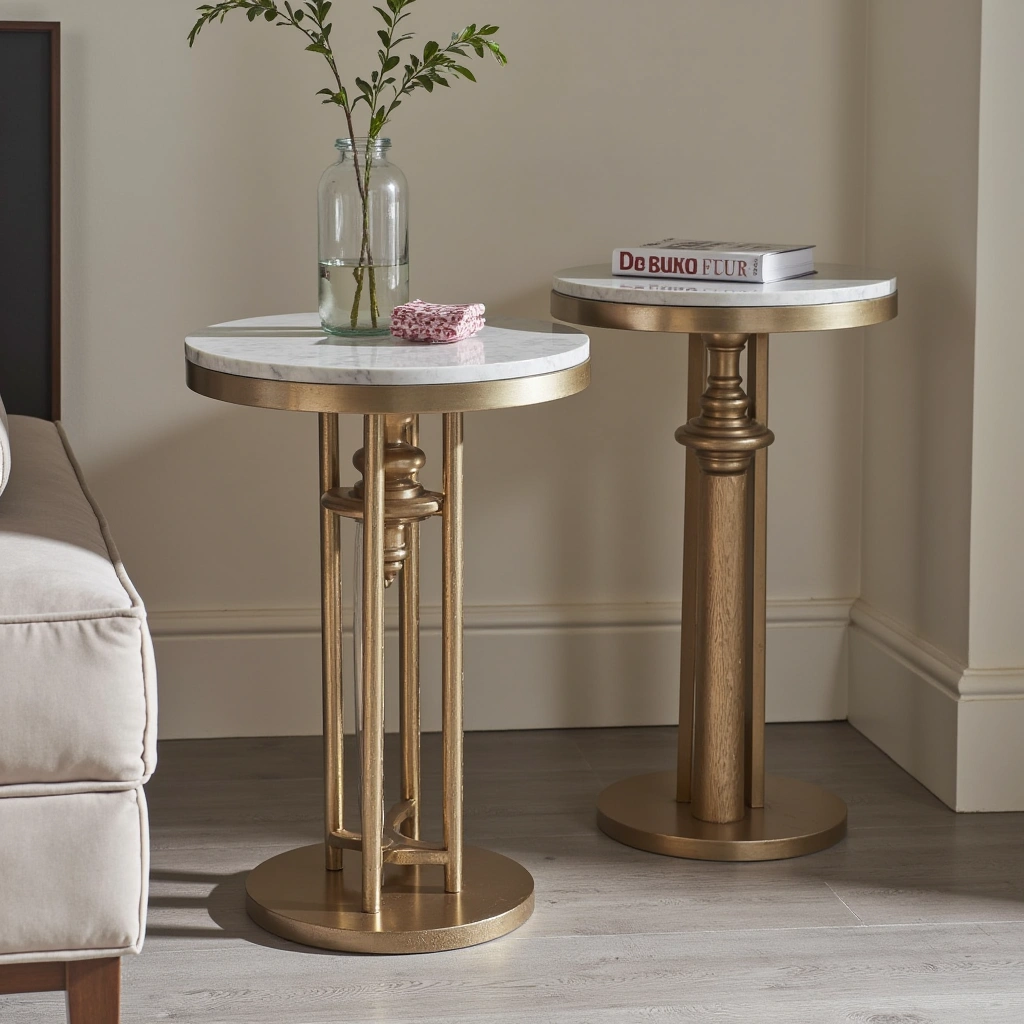 20. Glamorous Side Tables