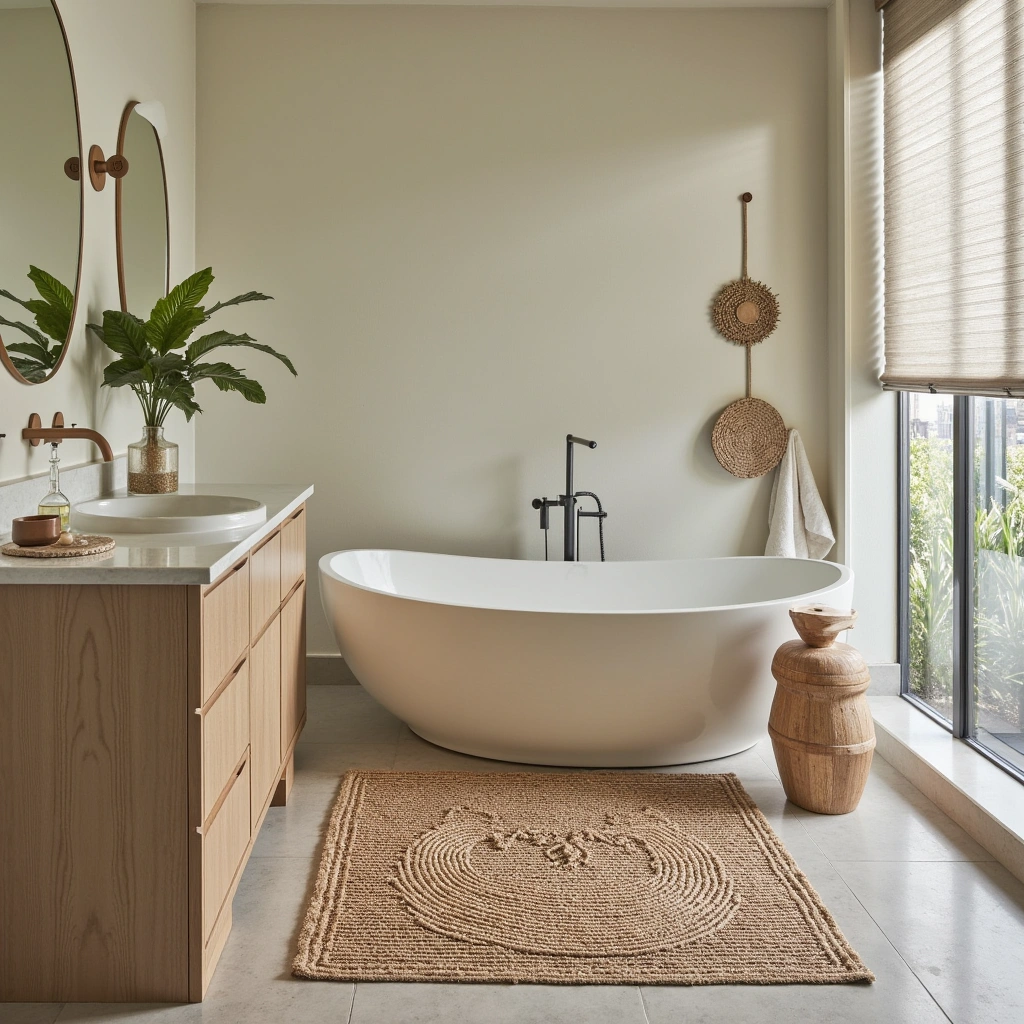 Idea 13: Incorporate a Tropical-Inspired Rug