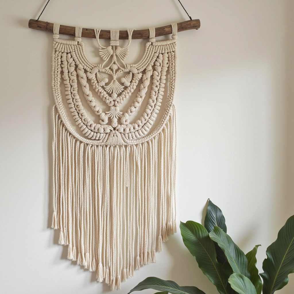 6. Macramé: Embrace the Bohemian Vibe