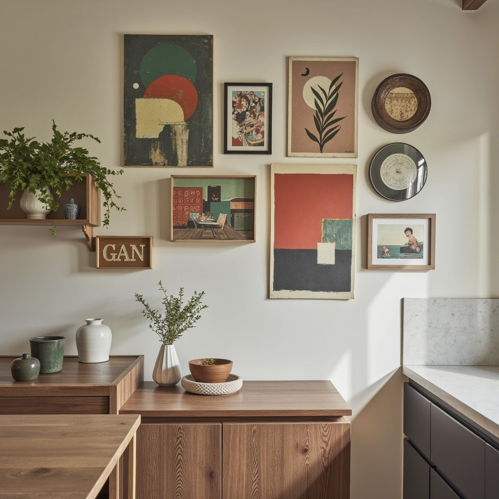 23. Eclectic Wall Art