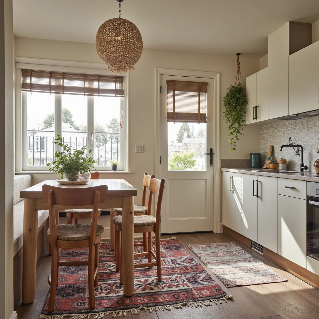 25. Boho Kitchen Rugs