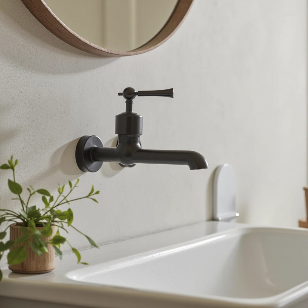 19. Wall-Mounted Faucet