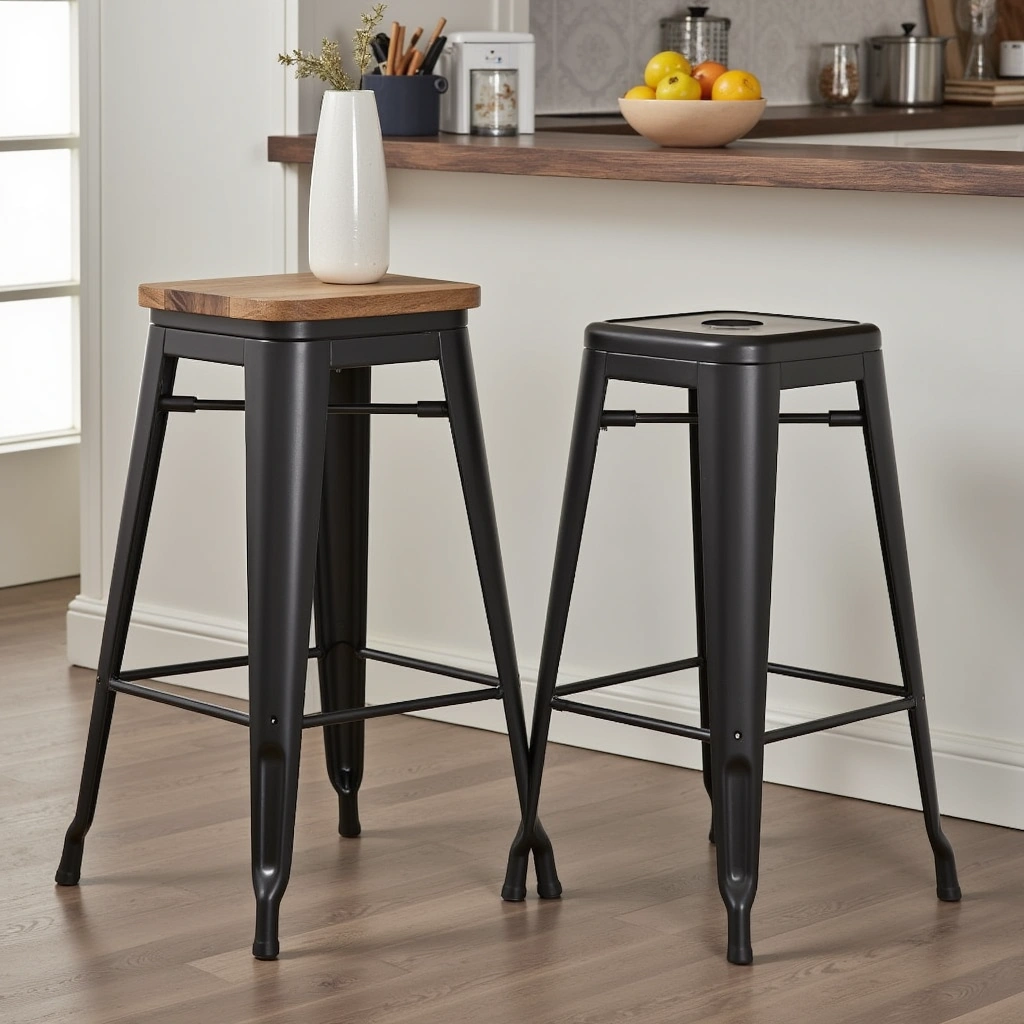 Hang Industrial Bar Stools