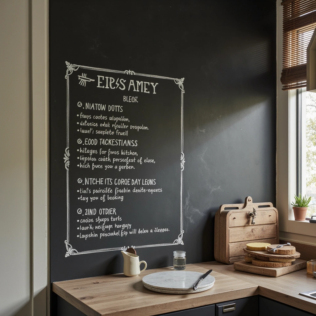 Add a Chalkboard Wall