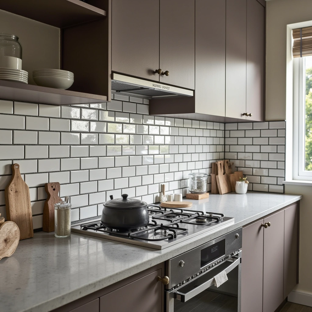 Install a Subway Tile Backsplash