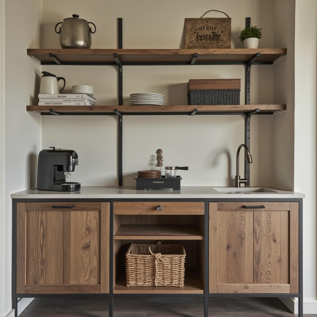 Create an Industrial-Style Coffee Station