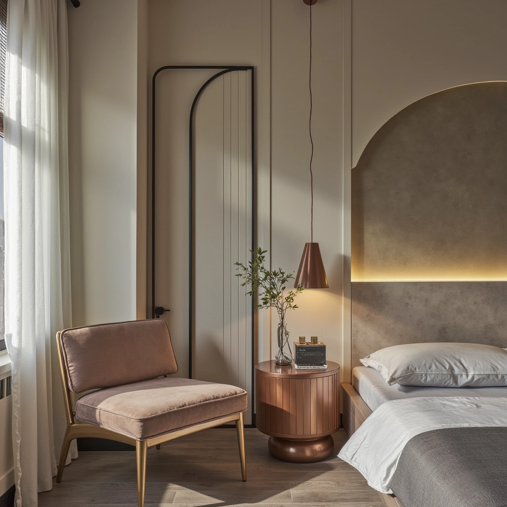 15. Metallic Accents: A Touch of Glam