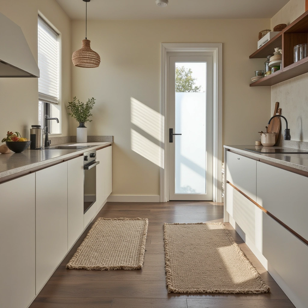 26. Minimalist Kitchen Rugs