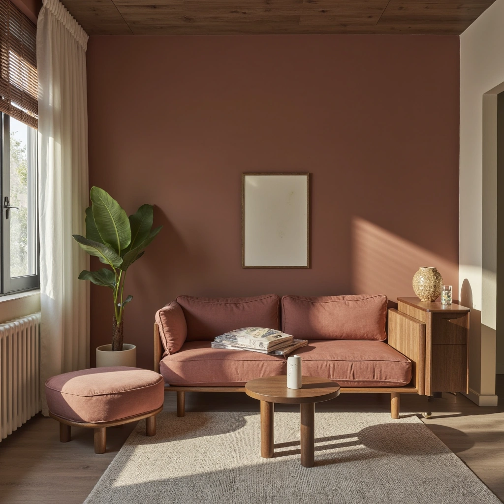 19. Mid-Century Modern Earth Tones