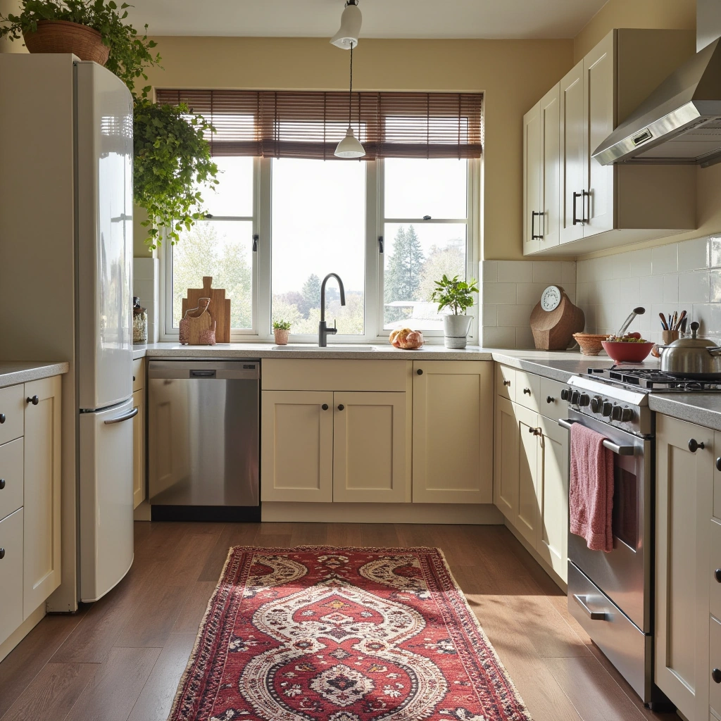 13. Colorful Kitchen Rugs