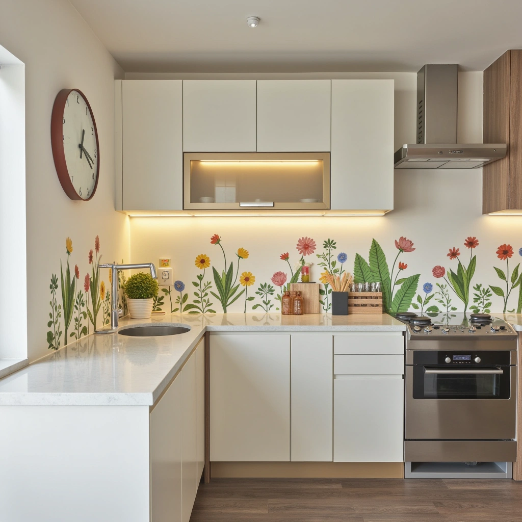 22. Colorful Kitchen Wall Decals