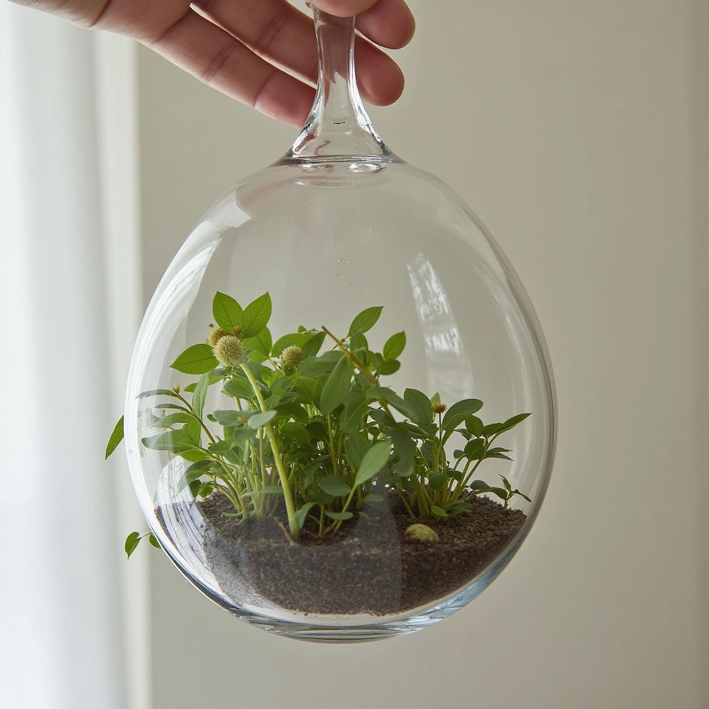 2. Hanging Terrarium