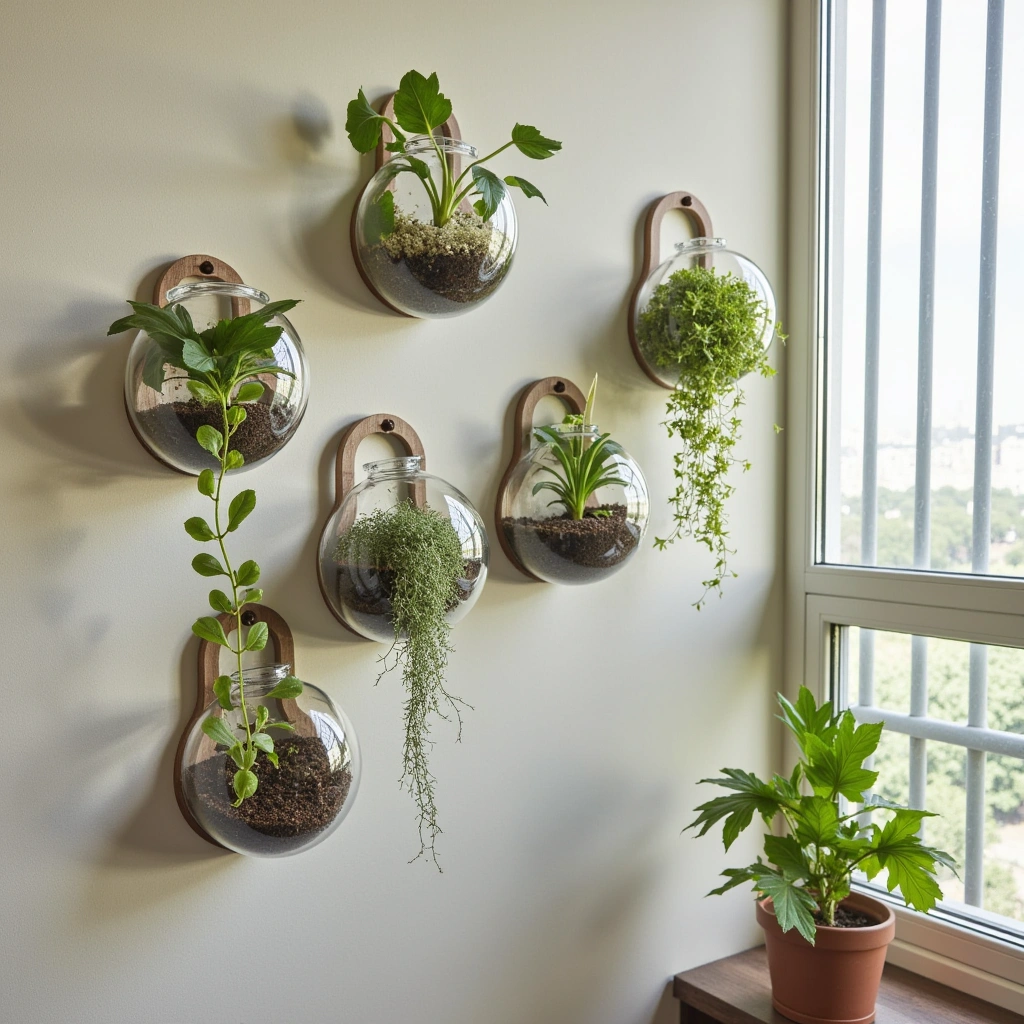 5. Wall-Mounted Terrarium
