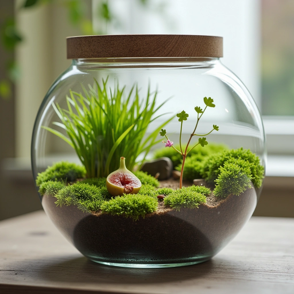 6. Fishbowl Terrarium