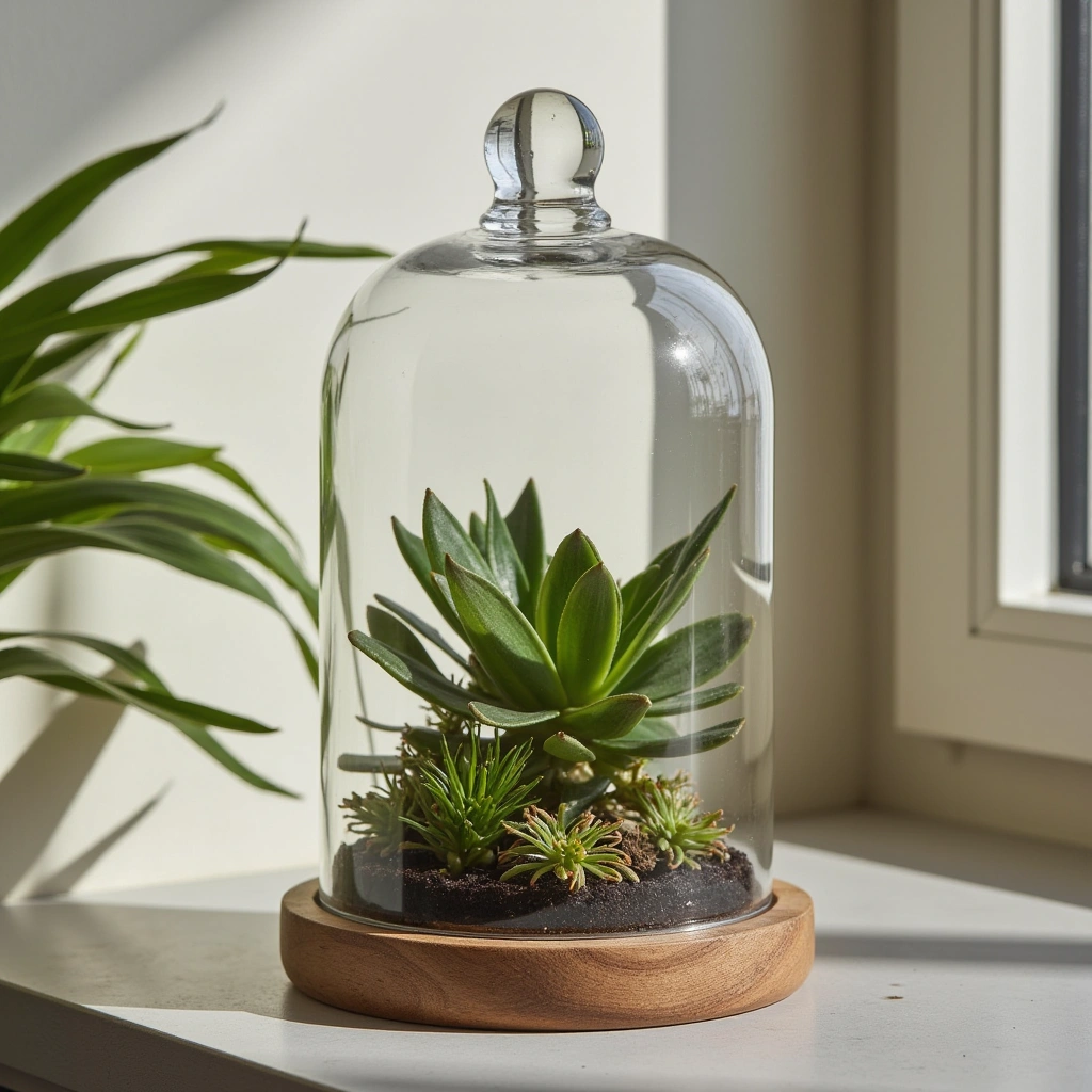 7. Cloche Terrarium