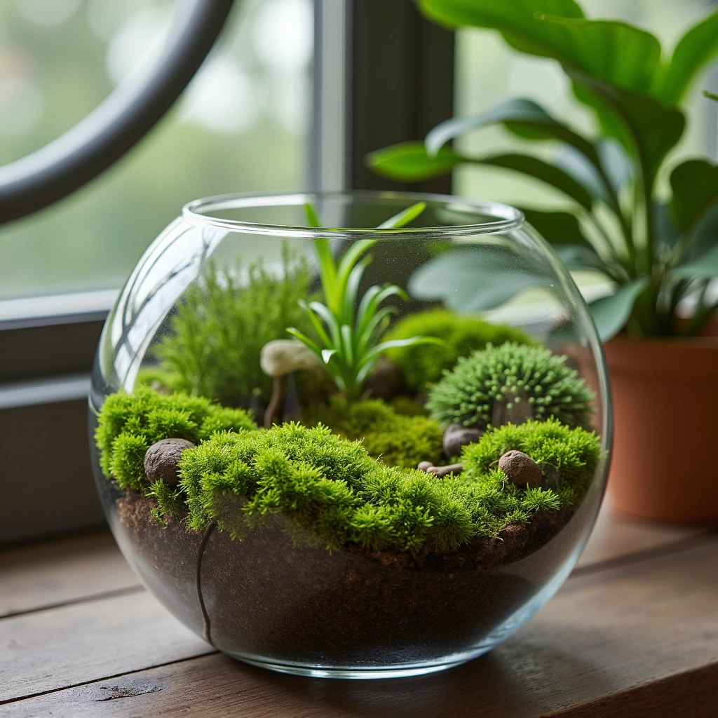 10. Moss Terrarium