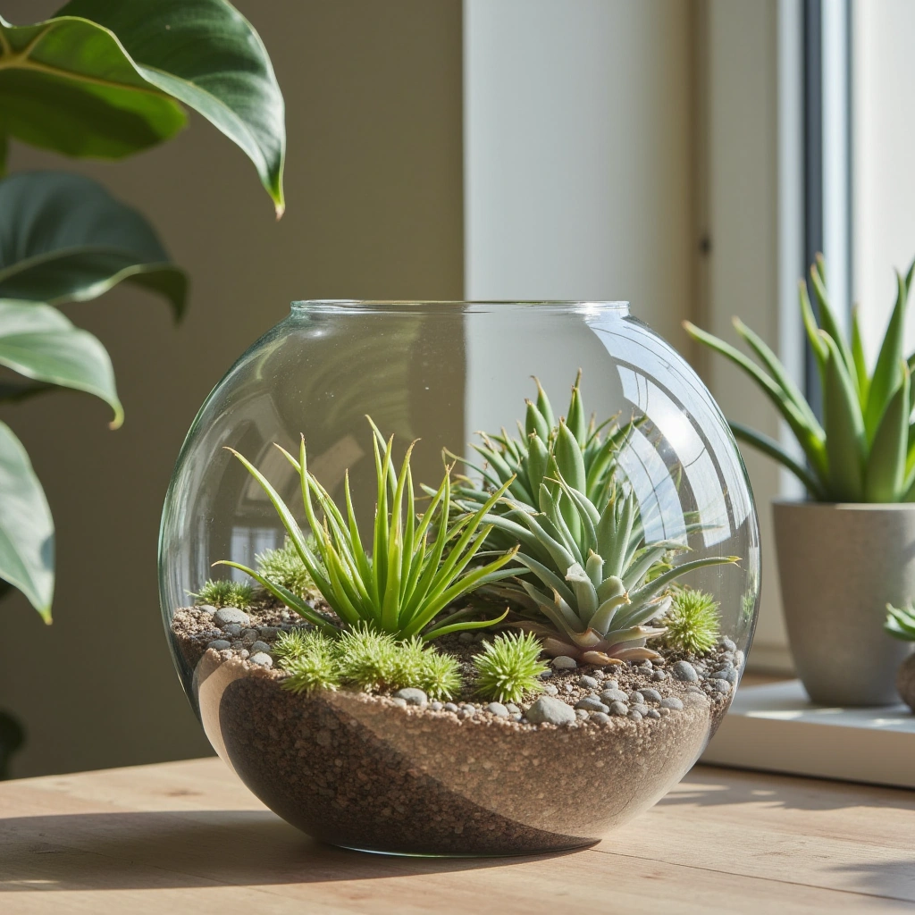 13. Air Plant Terrarium