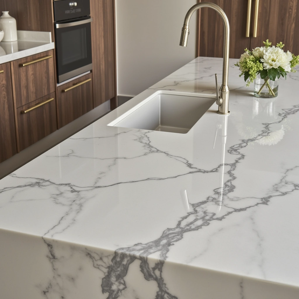 1. Marble Countertops