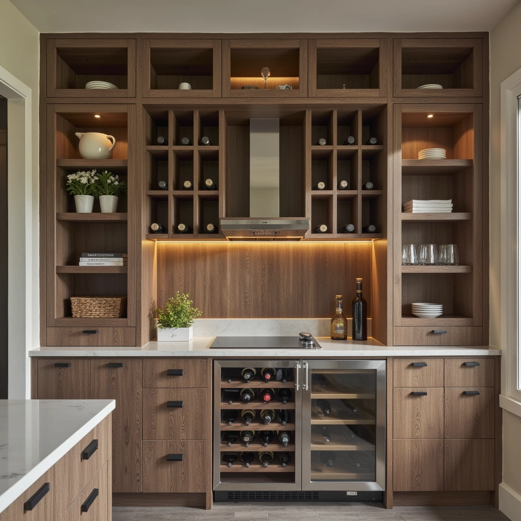 14. Built-In Wine Rack