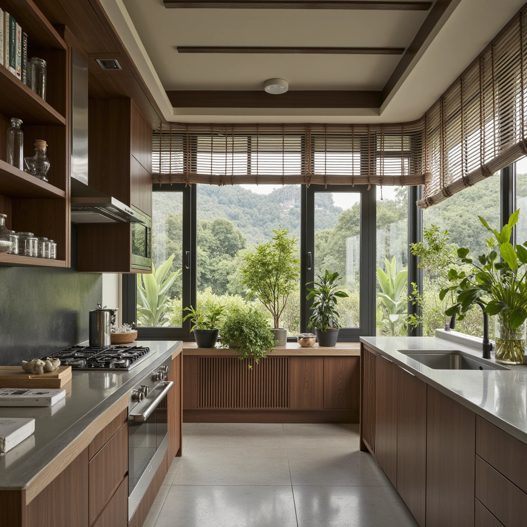 28. Kitchen with a Greenhouse