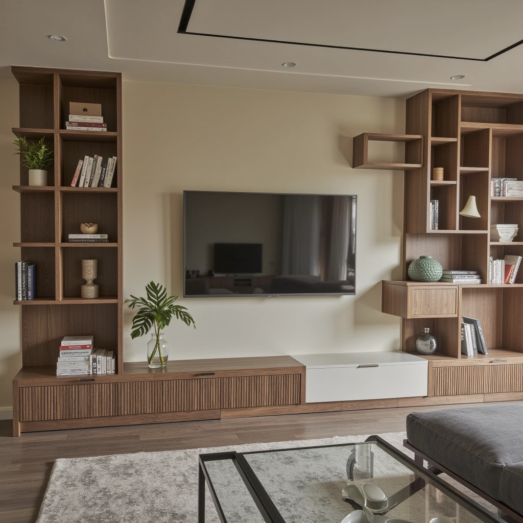 Wall-Mounted Bookcases