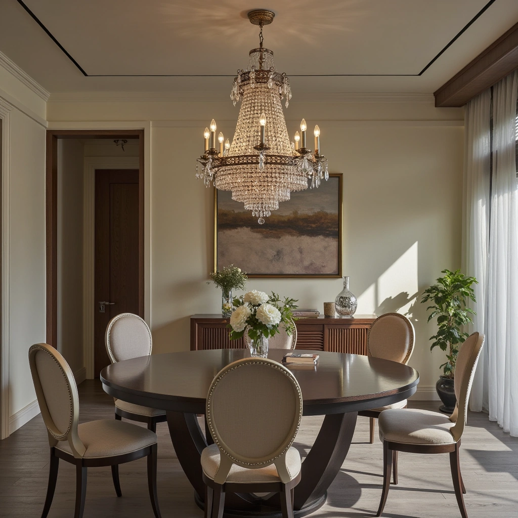 1. Opulent Chandeliers