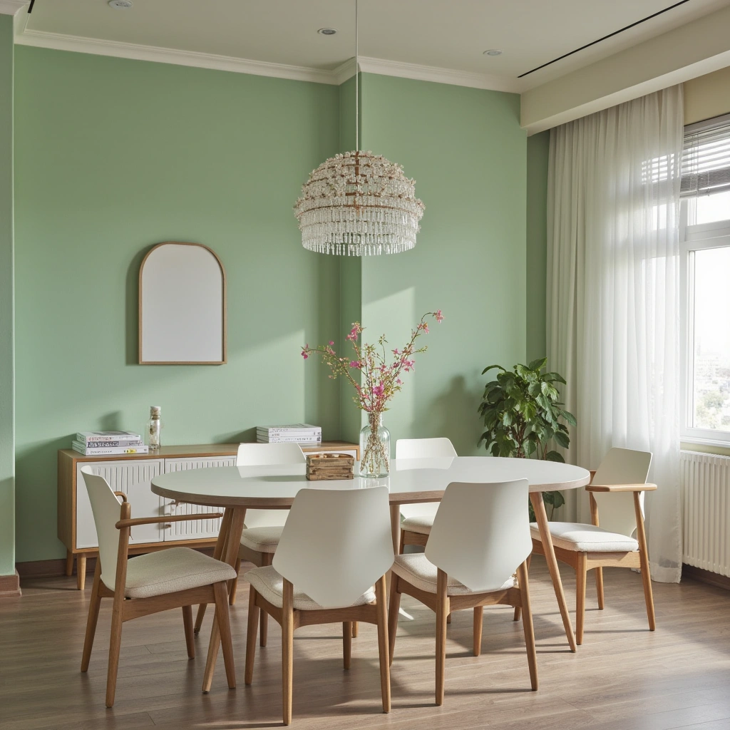 1. Mint Green Serenity