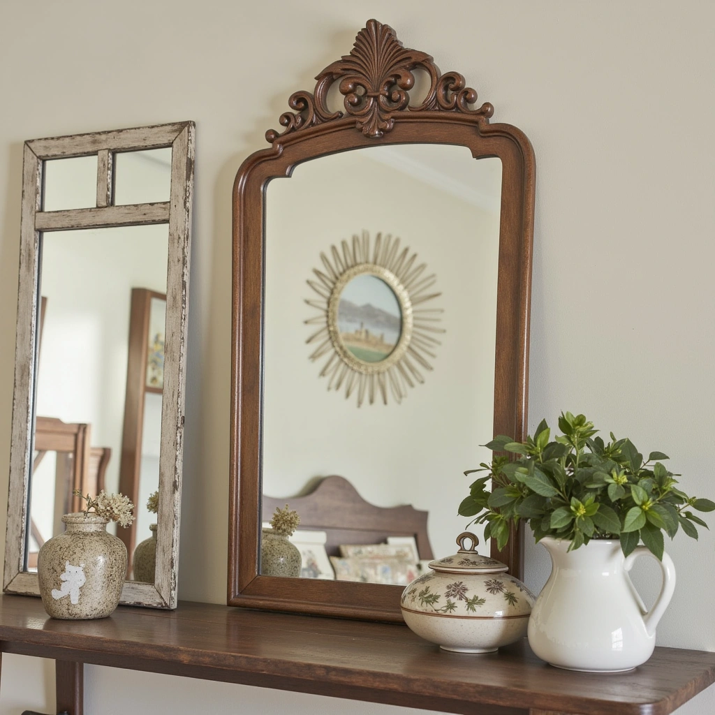 9. Antique Mirrors