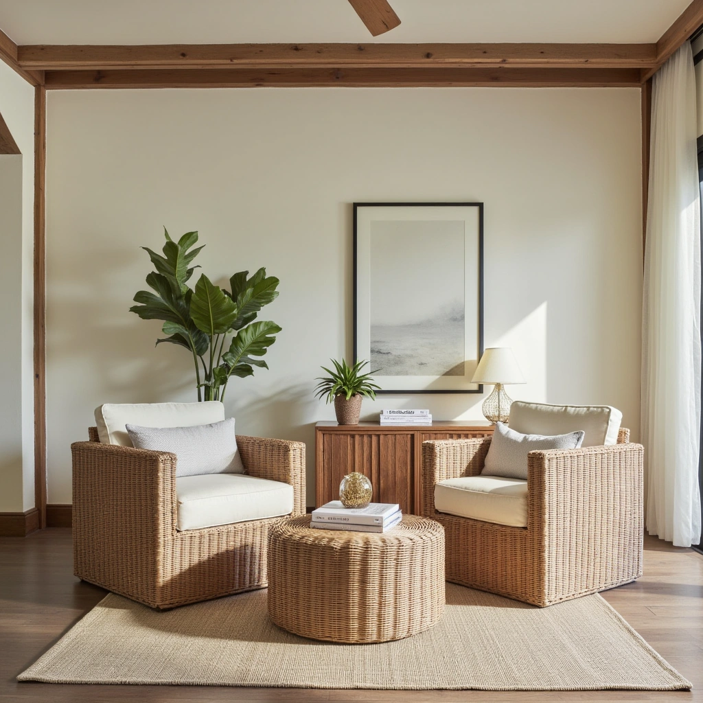 16. Wicker Furniture