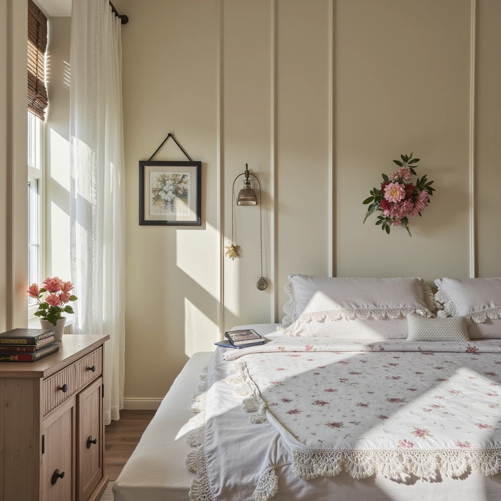 14. Vintage-Inspired Bedding