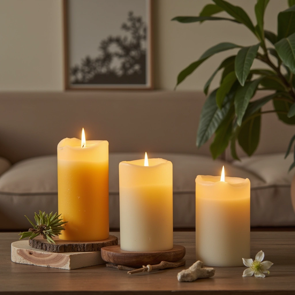 21. Tropical-Inspired Candles