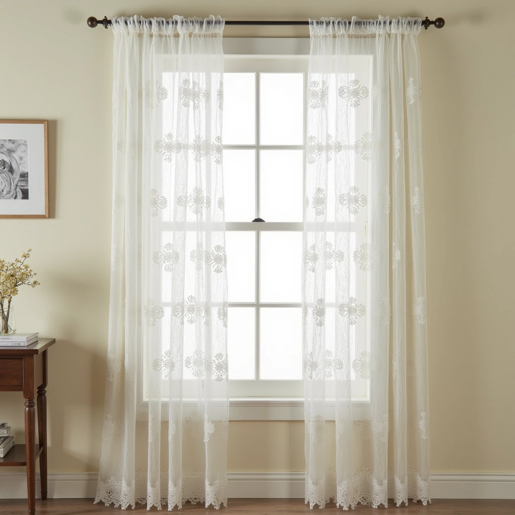19. Lace Curtains