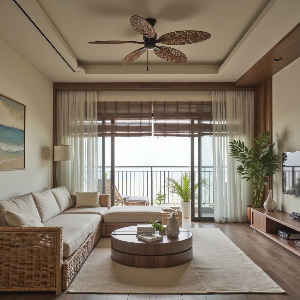 24. Rattan Ceiling Fan