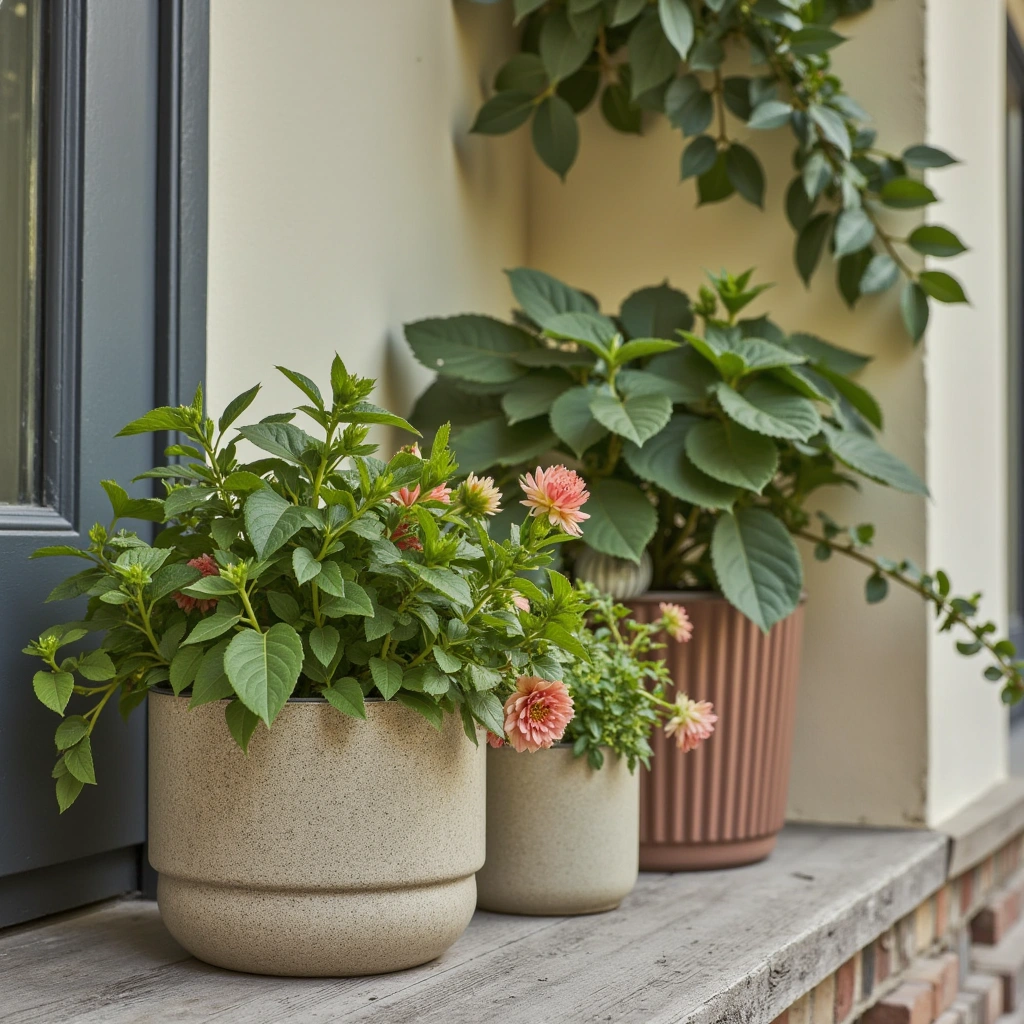22. Vintage-Inspired Planters