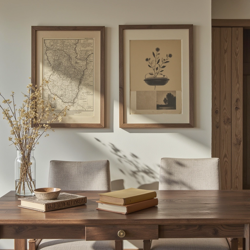 24. Vintage-Inspired Artwork