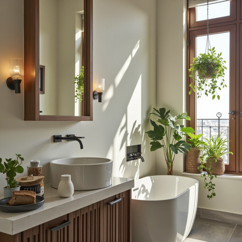 13. Plants in the Bathroom