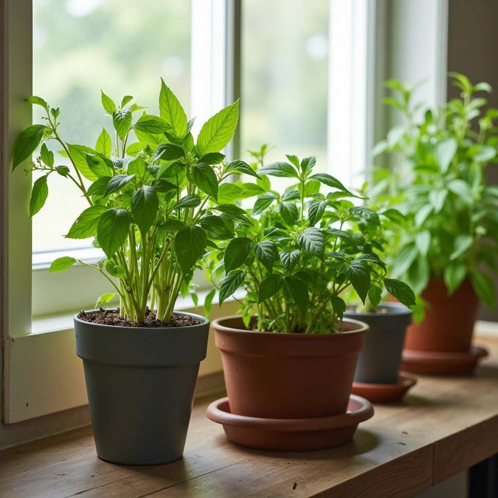 15. Indoor Herb Garden