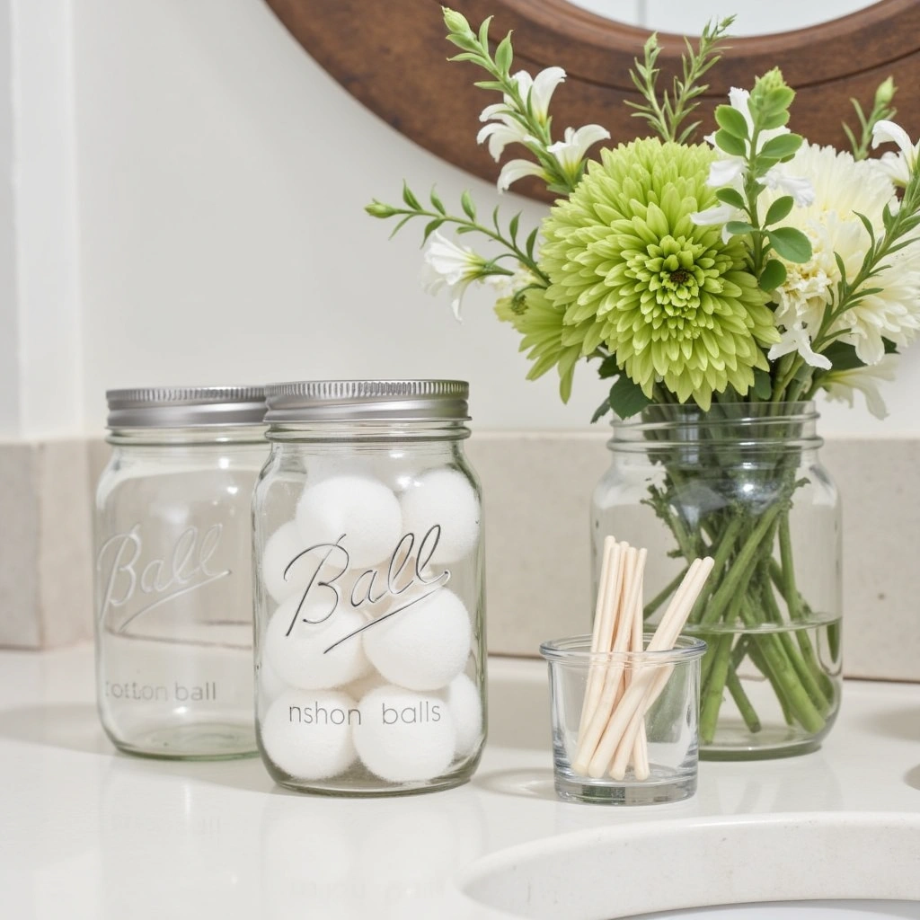 11. Mason Jar Accessories