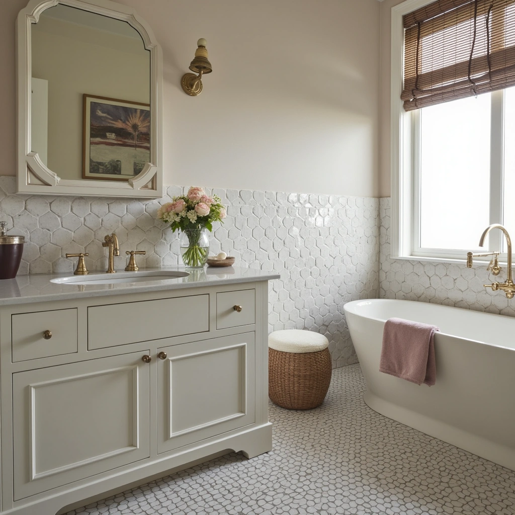 16. Vintage-Inspired Tile