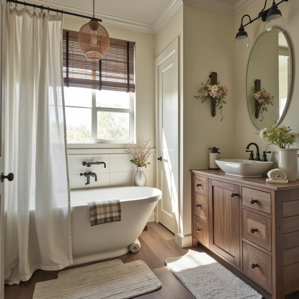 19. Farmhouse-Style Textiles