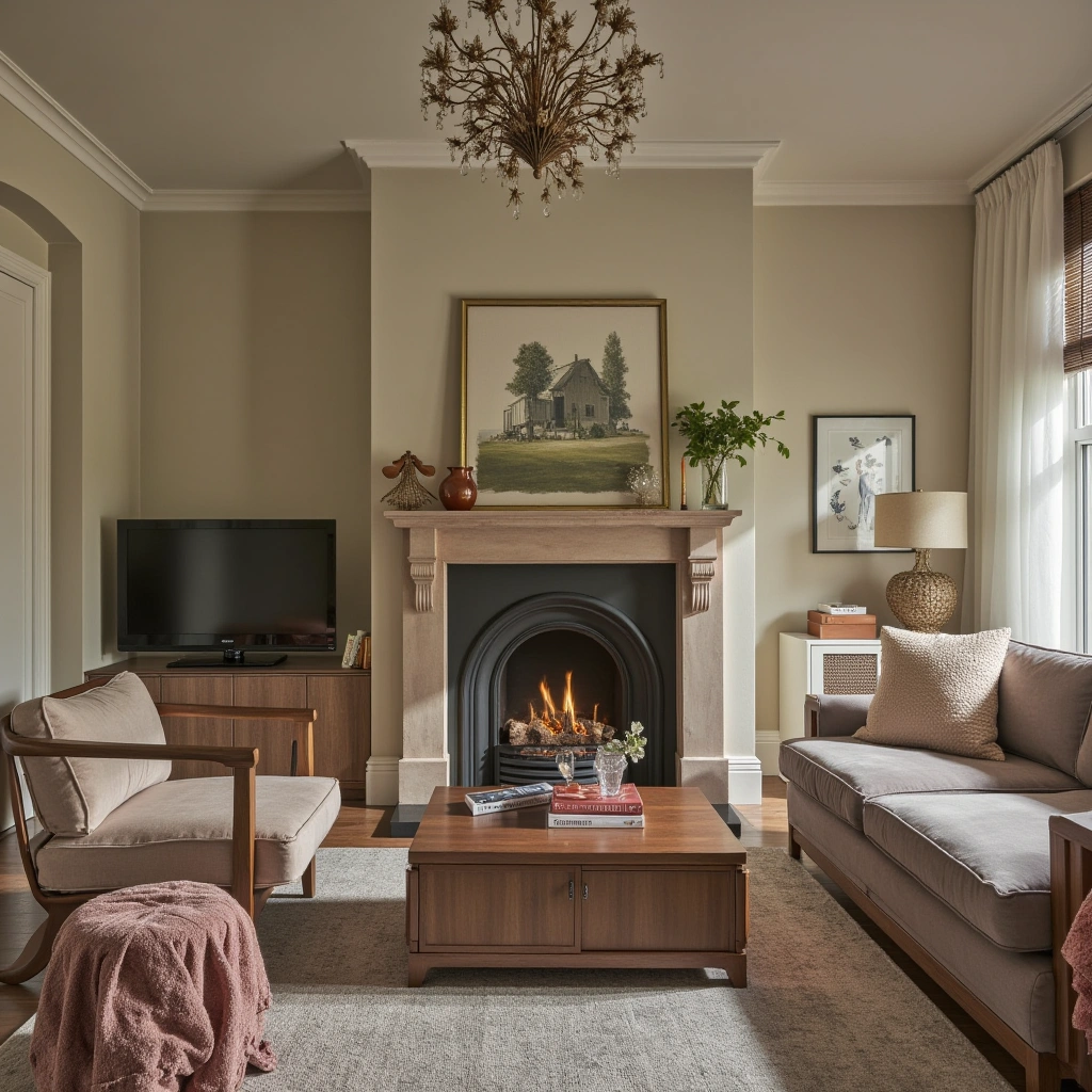 4. Statement Fireplace as a Focal Point