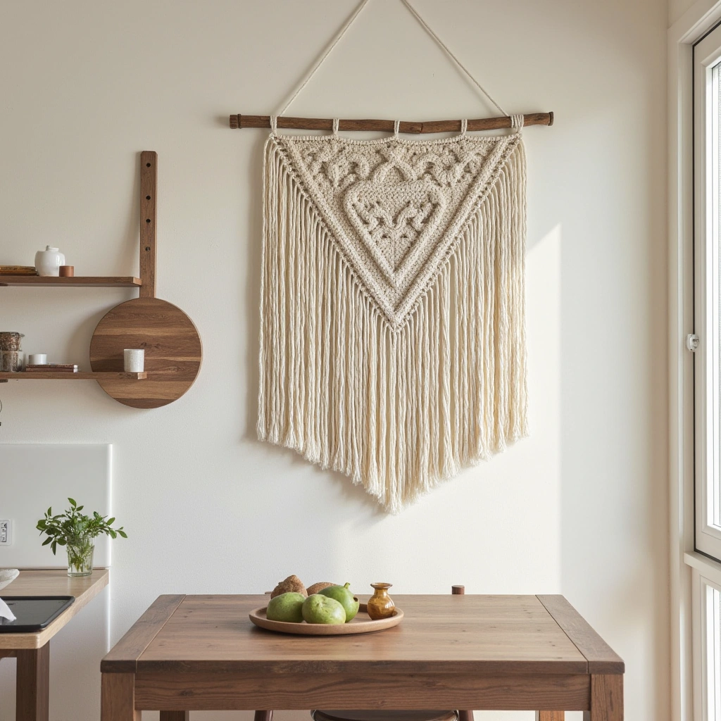 16. Macrame or Woven Wall Hangings