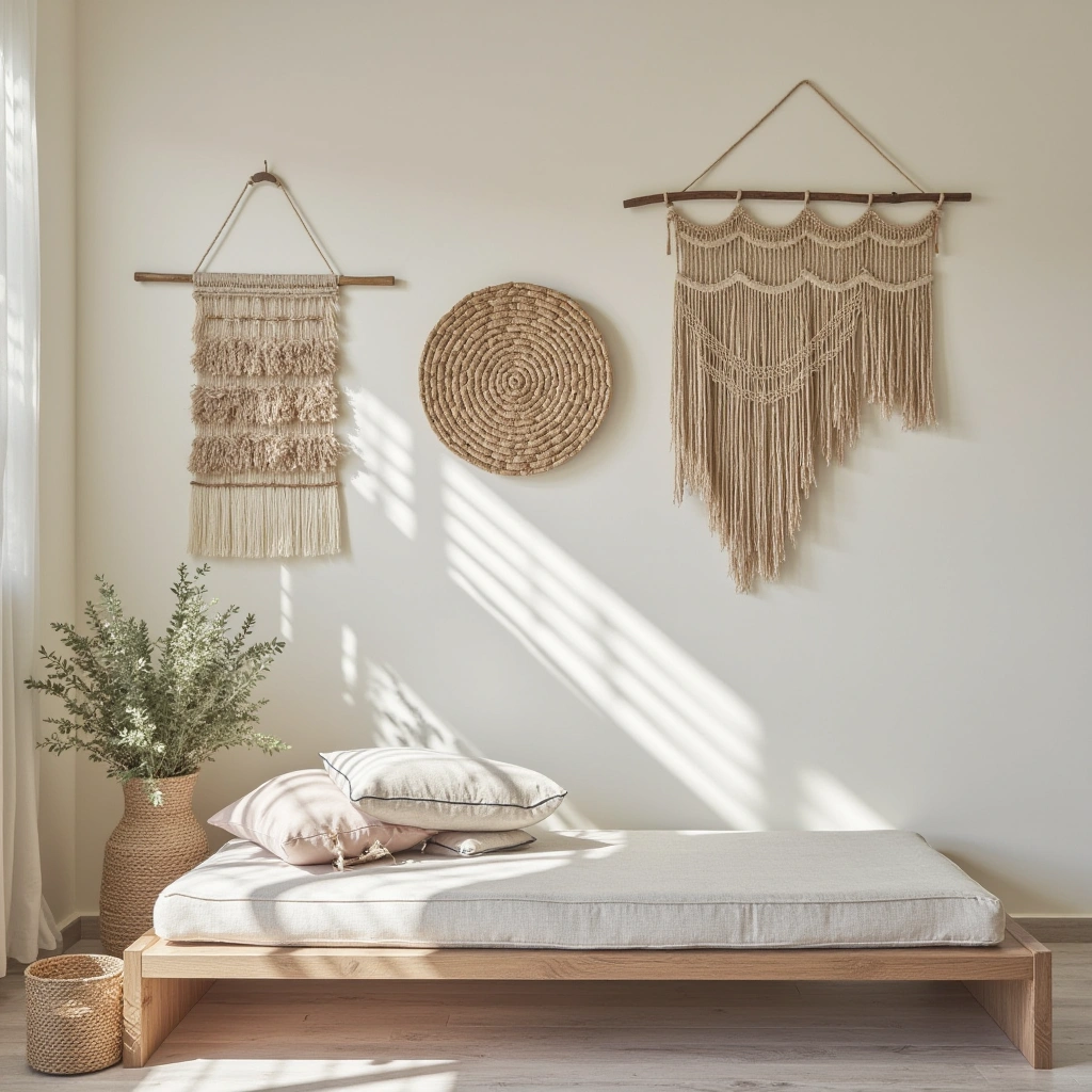 4. Handcrafted Woven Wall Hangings