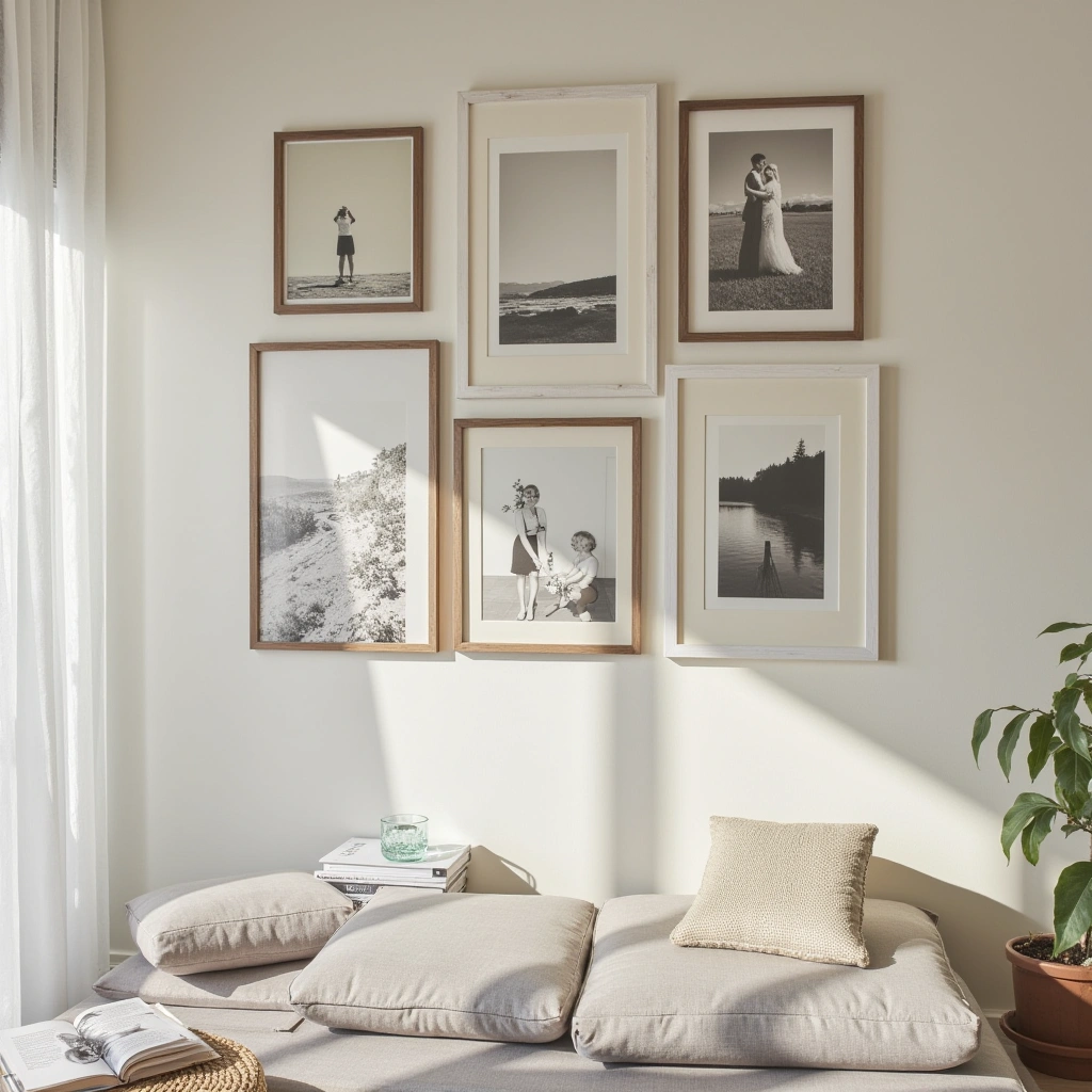 8. Farmhouse Gallery Walls