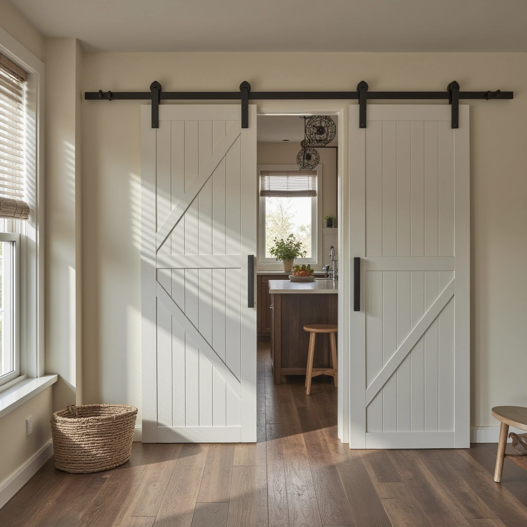 11. Barn Door Room Dividers