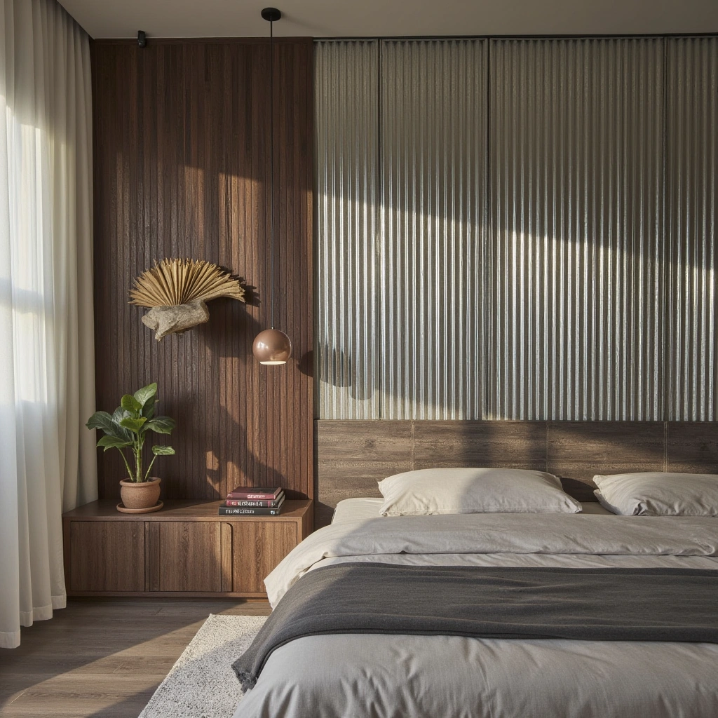 10. Corrugated Metal Panels